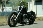 Vintage Honda Steed bobber